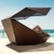 Daybed bronze FAZ Vondom