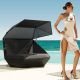 Daybed noir FAZ Vondom