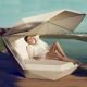 Daybed blanc FAZ Vondom