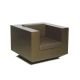 Fauteuil lounge bronze VELA Vondom