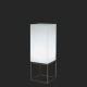 Lampe h 110 cm CUBO ALTO VELA Vondom