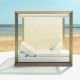 Daybed avec pergola VELA Vondom