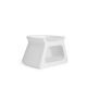 Table basse pouf blanche PAL Vondom