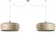 Suspension double en bambou coloris naturel HANOI It's About Romi