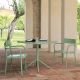 Fauteuils empilables & tables pliantes vert menthe GRACE Emu