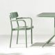 Fauteuil empilable vert menthe GRACE Emu