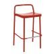 Chaise de bar empilable rouge écarlate GRACE Emu