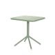 Table pliante vert sauge, 70 x 70 GRACE Emu