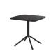 Table pliante noire, 70 x 70 GRACE Emu