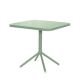 Table pliante vert sauge, 80 x 80 GRACE  Emu