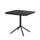 Table pliante noire, 80 x 80 GRACE  Emu