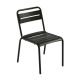 Chaise de jardin noire STAR Emu