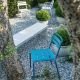 Chaise de jardin bleue STAR Emu