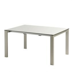 Table extensible modèle plateau bois ROUND Emu