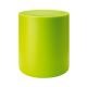 Pouf table coloris vert avec plateau WOW 480 Pedrali