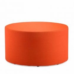 Pouf tissu orange WOW 325 Pedrali