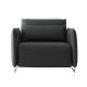 Fauteuil convertible anthracite CORD Softline