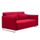 Canapé convertible rouge CORD Softline