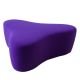 Pouf violet grand modèle CHAT Softline