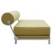 Canapé lit revêtu tissu kaki SLEEP Softline