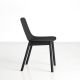 Chaise chêne teinté noir MONO Woud