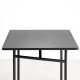 Table coloris noir DIAGONAL Woud