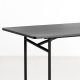 Table coloris noir DIAGONAL Woud