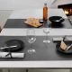 Chemin de table cuir recyclé Nupo anthracite RUNNER Lind DNA