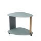 Table basse CURVE L vert pastel & cuir Nupo vert pastel Lind DNA