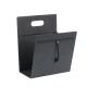 Porte-revues modèle M, cuir Cloud anthracite, intérieur anthracite HOLDER Lind DNA