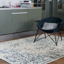 Tapis MIRAGE coloris silver Toulemonde Bochart