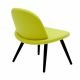 Chaise lounge tissu Divina coloris vert anis ORLANDO Softline