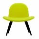 Chaise lounge tissu Divina coloris vert anis ORLANDO Softline