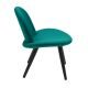 Chaise lounge tissu Vilano coloris turquoise ORLANDO Softline