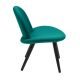 Chaise lounge tissu Vilano coloris turquoise ORLANDO Softline