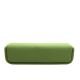 Pouf grand modèle BASKET tissu Felt vert Softline