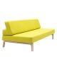 Canapé lit jaune LAZY Softline