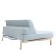 Canapé lit bleu LAZY Softline