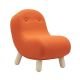Mini-fauteuil tissu Felt orange BOB Softline