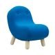 Mini-fauteuil tissu Divina bleu BOB Softline