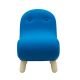 Mini-fauteuil tissu Divina bleu BOB Softline