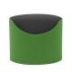 Pouf CORAL Softline, revêtu tissu Felt vert/noir