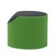 Pouf CORAL Softline, revêtu tissu Felt vert/noir