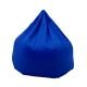 Pouf MAGNUM Softline, tissu Beaver bleu