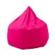 Pouf MAGNUM Softline, tissu Beaver rose