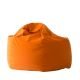 Pouf MAGNUM Softline, tissu Beaver orange