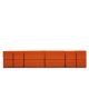  KUBOLETTO Milano Bedding orange, position banc