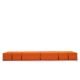  KUBOLETTO Milano Bedding orange, position daybed