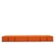  KUBOLETTO Milano Bedding orange, position daybed