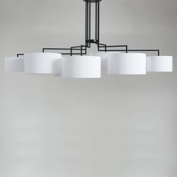 Suspension abat-jour blanc NOON 7 Zeitraum